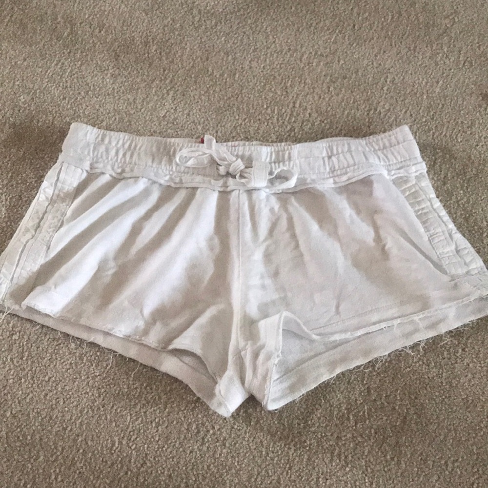 Pensacola Beach white shorts with colorful words!